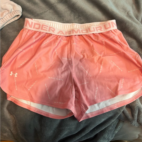 Under Armour Pants - under armor pink athletic shorts